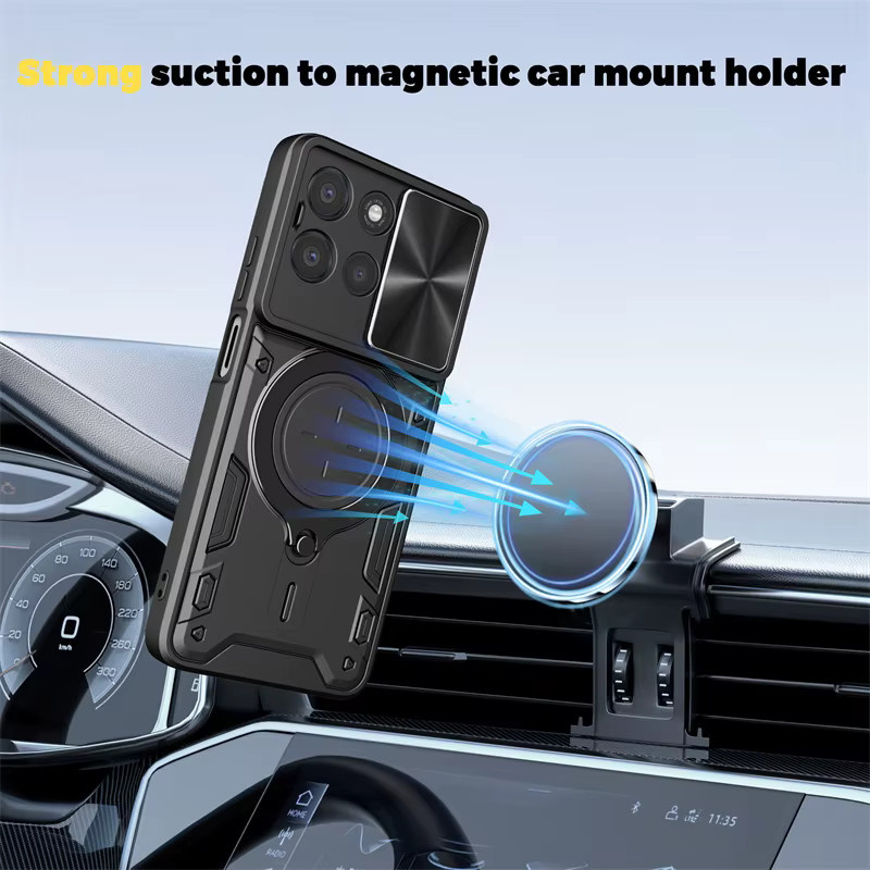 Robuste Armor Slide Lens Schutzhülle für Motorola Moto Signature Edge 70 Fusion Ultra 60 50 Neo Pro G57 G67 Power G86 G56 G15 in Silber - Bild 5