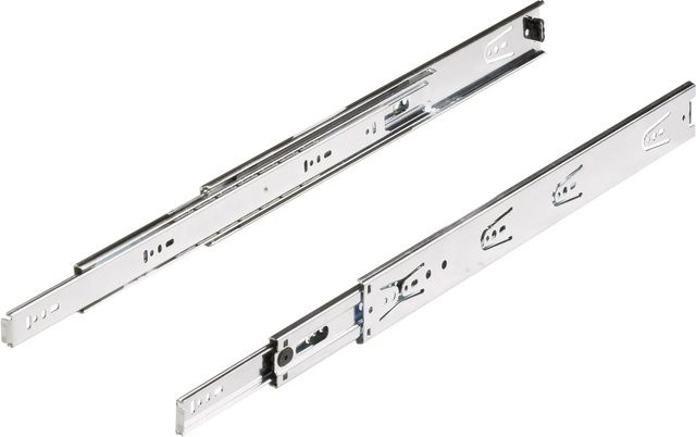 Hettich Kugelpräzisionsvollauszug aus verzinktem Stahl in Silber, Länge: 300 mm - Bild 1