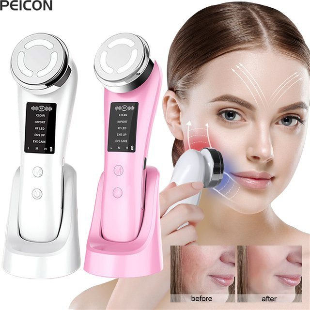 Peicon EMS Gesichtsmassagegerät mit Lichttherapie, Unisex - Bild 1