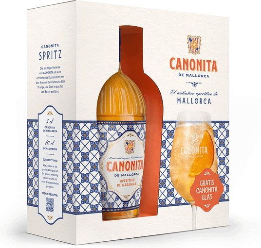 Canonita, Aperitivo de Naranjas, aromatisierter Wein, 0,75 l - Bild 1