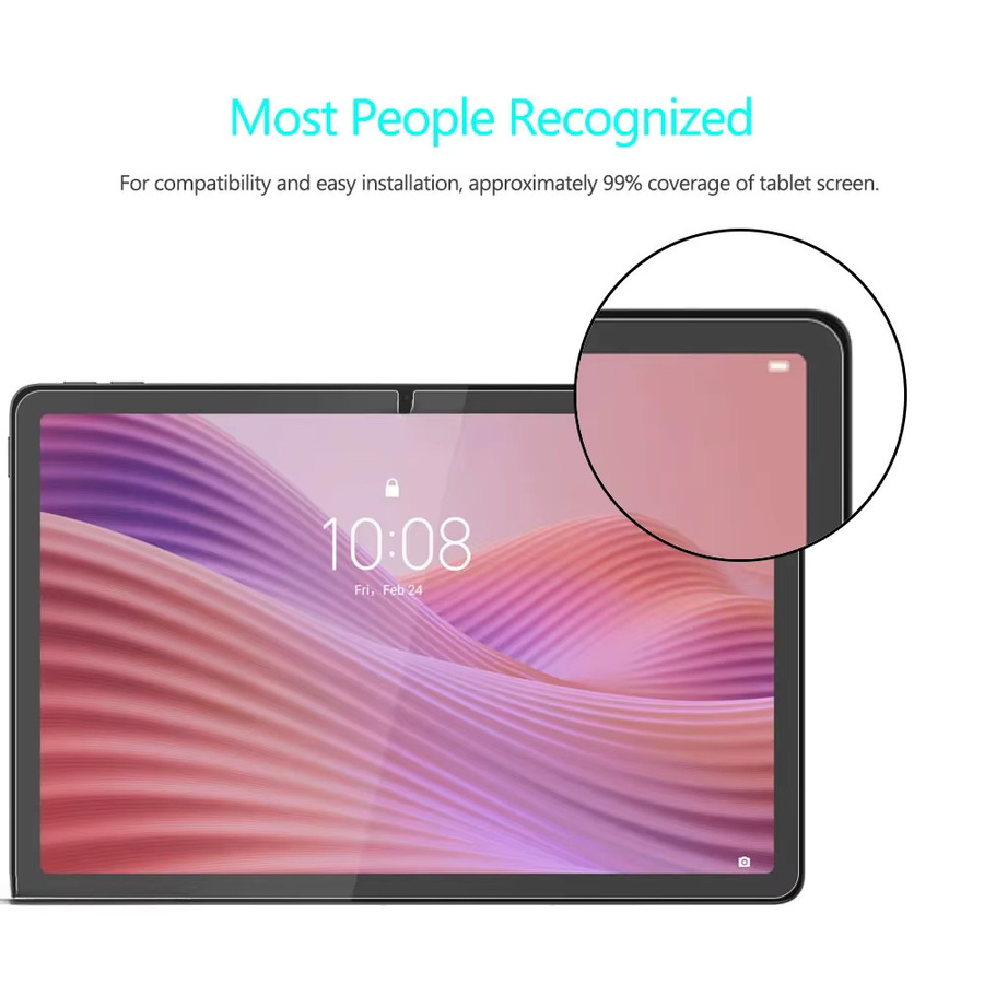 2 Stück HD kratzfeste Displayschutzfolie aus gehärtetem Glas für Lenovo Tab 2025 10.1 TB-311FU TB-311XU in Transparent - Bild 3