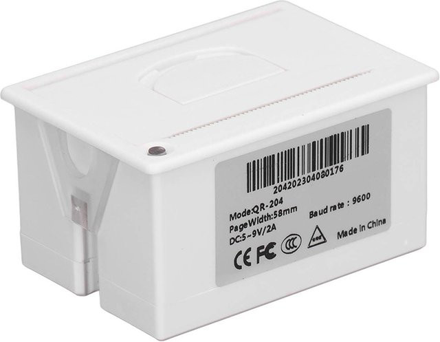 Eingebetteter Mikro-Thermobondrucker 58mm in Grau mit USB und TTL serieller Schnittstelle (5 bis 9V) - Bild 1