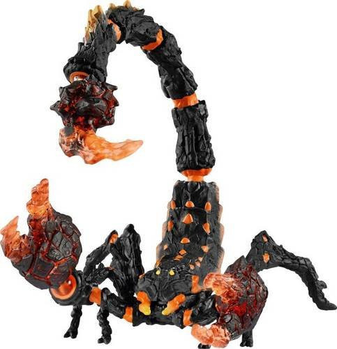 Schleich Eldrador Creatures Lavaskorpion Spielfigur Schwarz Orange - Bild 1
