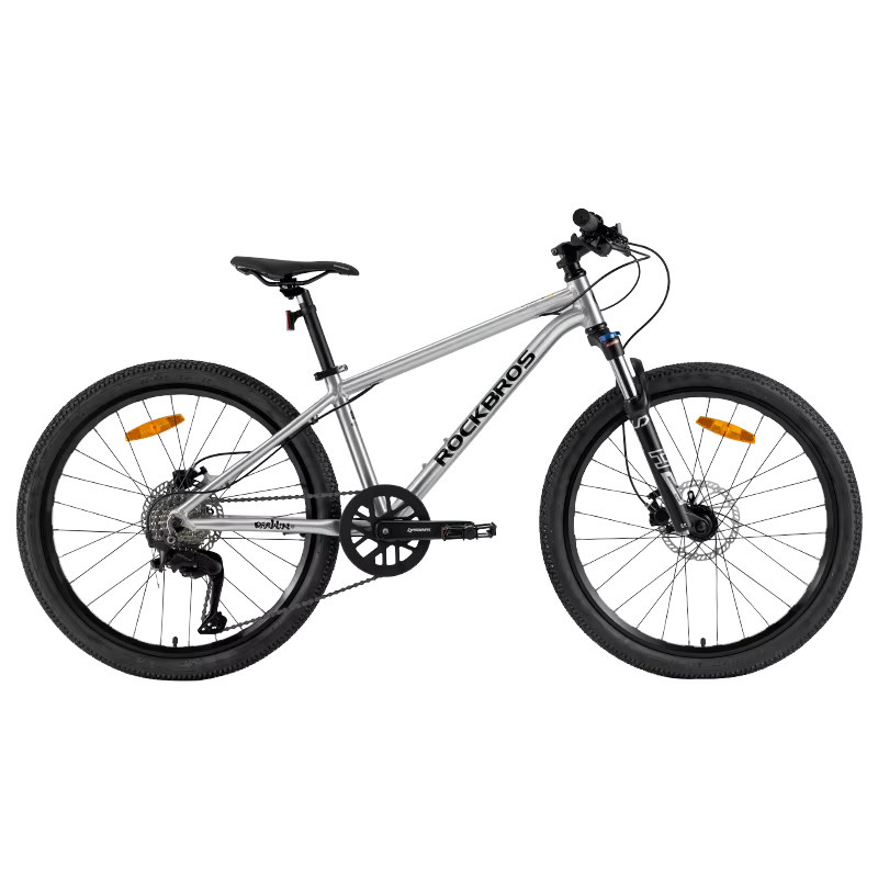 ROCKBROS Kinderfahrrad, leichter Aluminiumrahmen, 9-Gang-Fahrrad - Bild 4