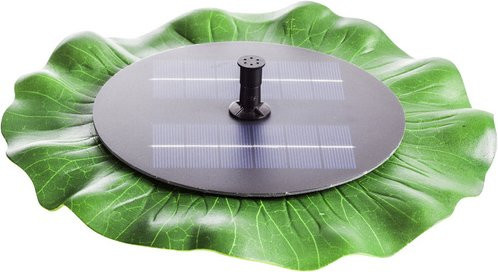 Heissner Solar-Teichpumpen-Set schwimmend in Grau mit 150 l/h Wasserkapazität - Bild 1