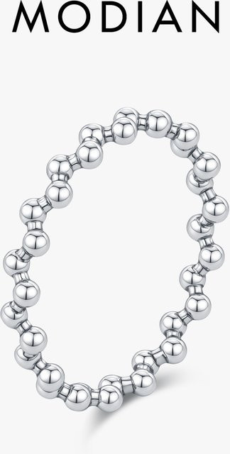 MODIAN Ringe 925 Silber, Perle, Vintage, Damen - Bild 1