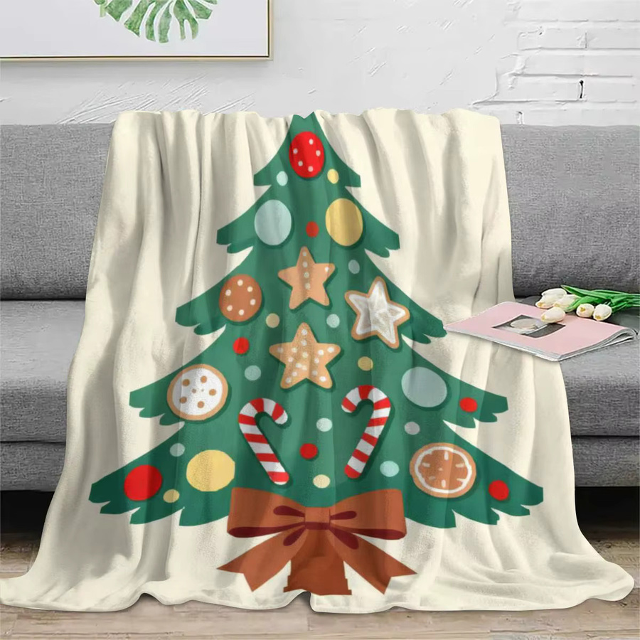 SRH Personalisierte Winter-Plüsch-Fleece-Decke mit individuellem Foto, extra dick und weich, Multicolour - Bild 3