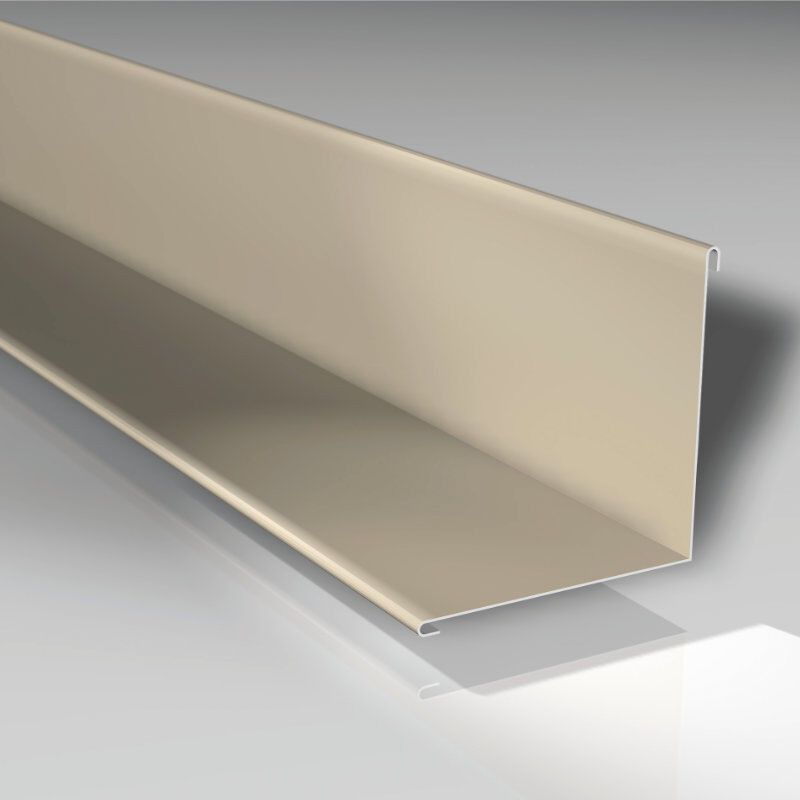 Aluminium Innenecke Blachotrapez GmbH beige, B/H/T: 50 x 2000 x 50 mm - Bild 1