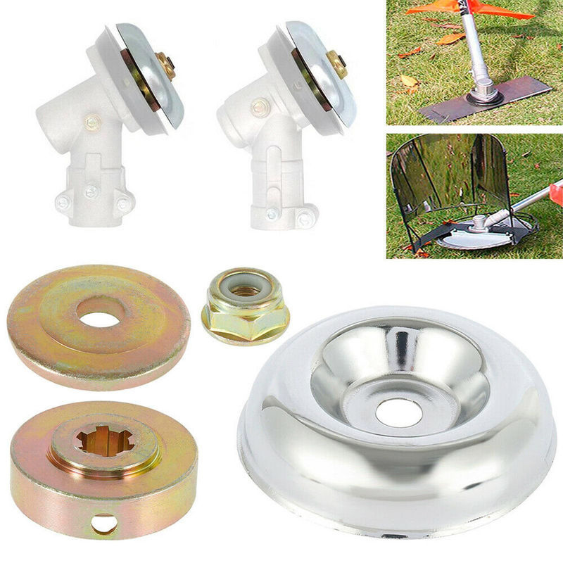 Kkmoon 4-teiliges Outdoor-Trimmerkopf-Adapter-Set aus Stahl in Silber - Bild 3
