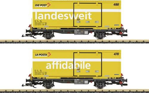 LGB RhB Post Containerwagen-Set - Bild 1