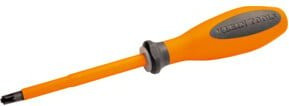 Klein Tools VDE Schraubendreher PlusMinus PZ2, Farbe: Schwarz-Orange, Schlitzbreite: 6,0 mm, Schaftlänge: 100 mm - Bild 1