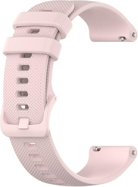 Uhrenarmband Silikon, rosa, Unisex - Bild 1