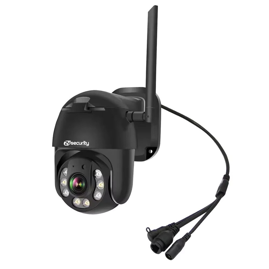 Zysecurity Outdoor Wifi Sicherheit Kamera mit 1080P Auflösung, AI Smart Auto Tracking, Speed Dome und IR Nachtsicht in Schwarz - Bild 7