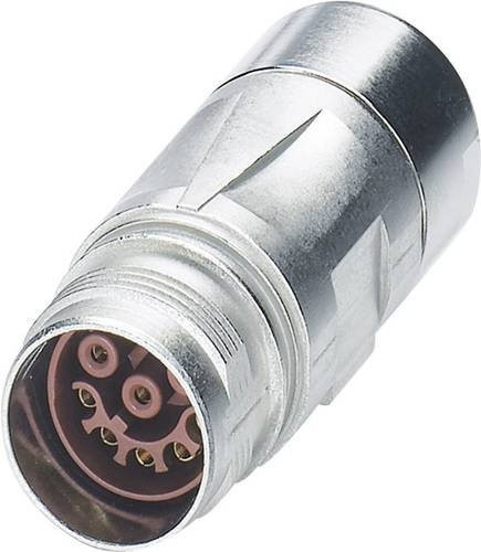 Phoenix Contact M17 Compact Kupplungssteckverbinder 1618757 ST-17S1N8A9K03S in Silber - Bild 1