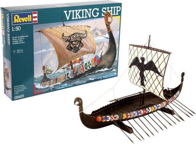 Revell Viking Ship, Piraten, Fantasy, Modellbau, 1:50, Kunststoff - Bild 2