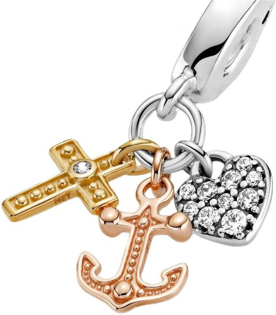 Pandora Charms Anhänger, 925 Silber, Zirkonia, Unisex - Bild 1