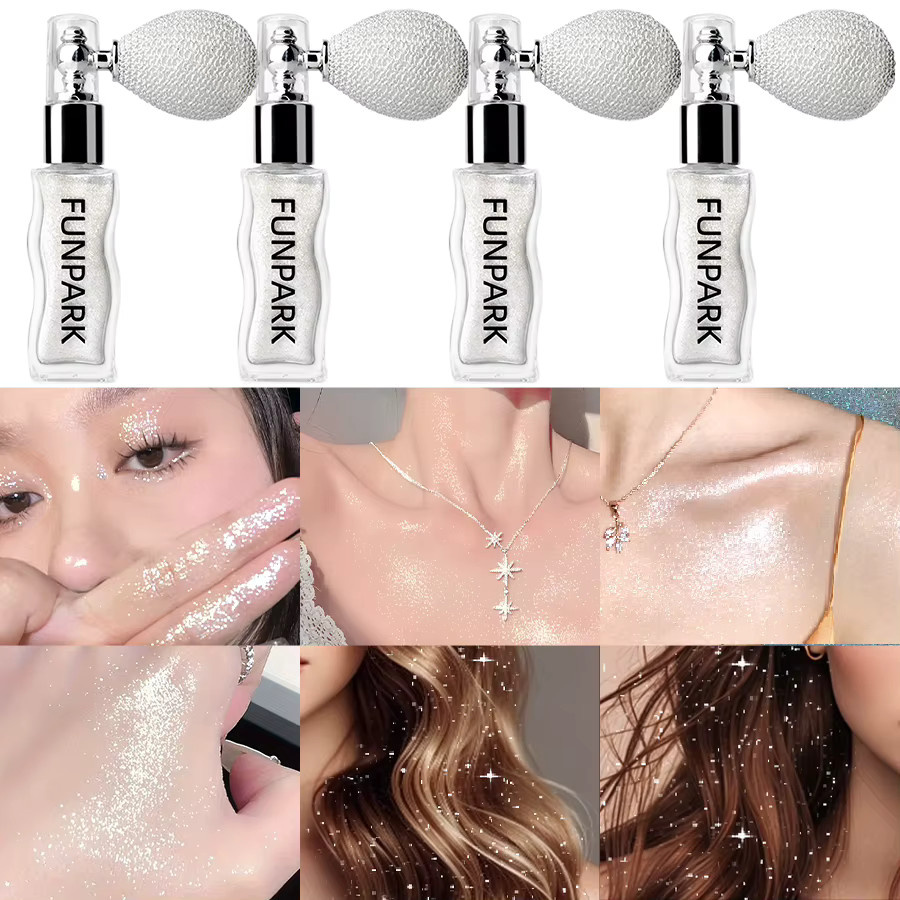 FUNPARK Highlighter Puder, schimmernd, Gesicht & Körper - Bild 5