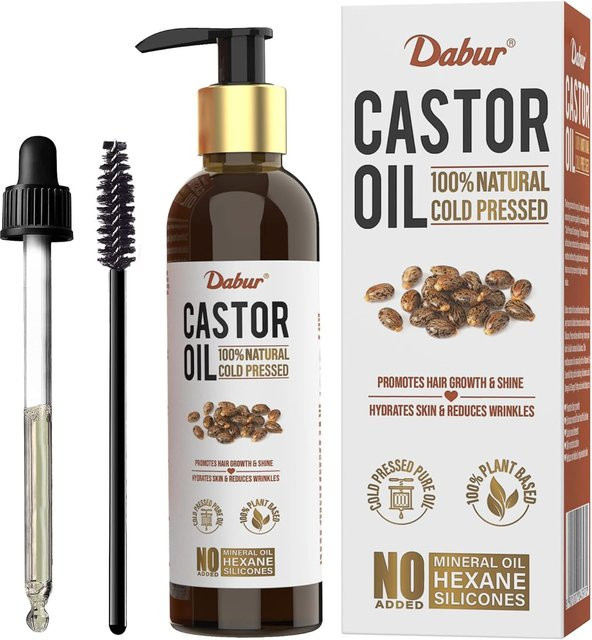 Dabur Rizinusöl, 200 ml, für Haare, Körper und Kopfhaut - Bild 1