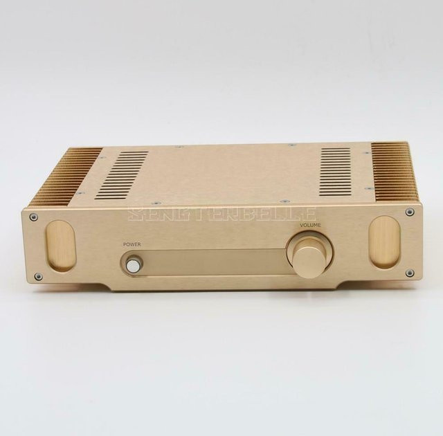 Hood1969 Gold Seal Power Tube Klasse A 18W Fertiger Verstärker in Gold - Bild 1