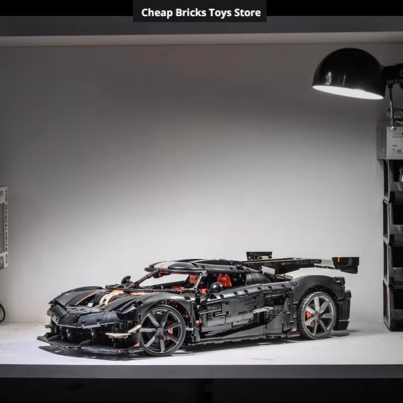 Hot Toys V8 Rennwagen Supersportwagen Hypercar, Bausteine, 4104 Teile - Bild 4