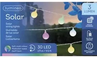LUMINEO Solarleuchte Lichterkette mit RGB LED Kugeln in Multicolor und Weiß - Bild 1