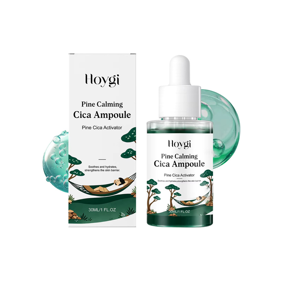 Hoygi Cica Ampoule Pine Centella Asiatica Serum, Hyaluronsäure, Gesicht - Bild 3