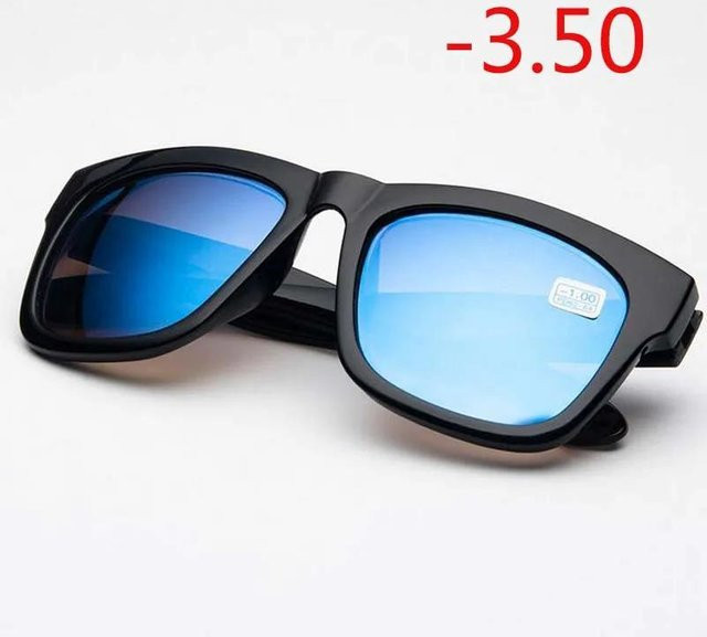 Sonnenbrille, Unisex, Vollrand, Square, Kunststoff, Schwarz - Bild 1