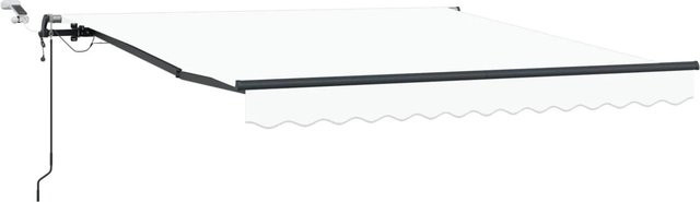 vidaXL Markisenstoff aus Polyester in Weiß, B/H: 300 x 250 cm - Bild 1