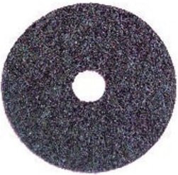 3M Scotch Brite Vliesscheibe SC-DH mit Zentrierung, Farbe: Grau, Durchmesser: 115 mm, Bohrung: 22 mm, Körnung: Medium - Bild 1