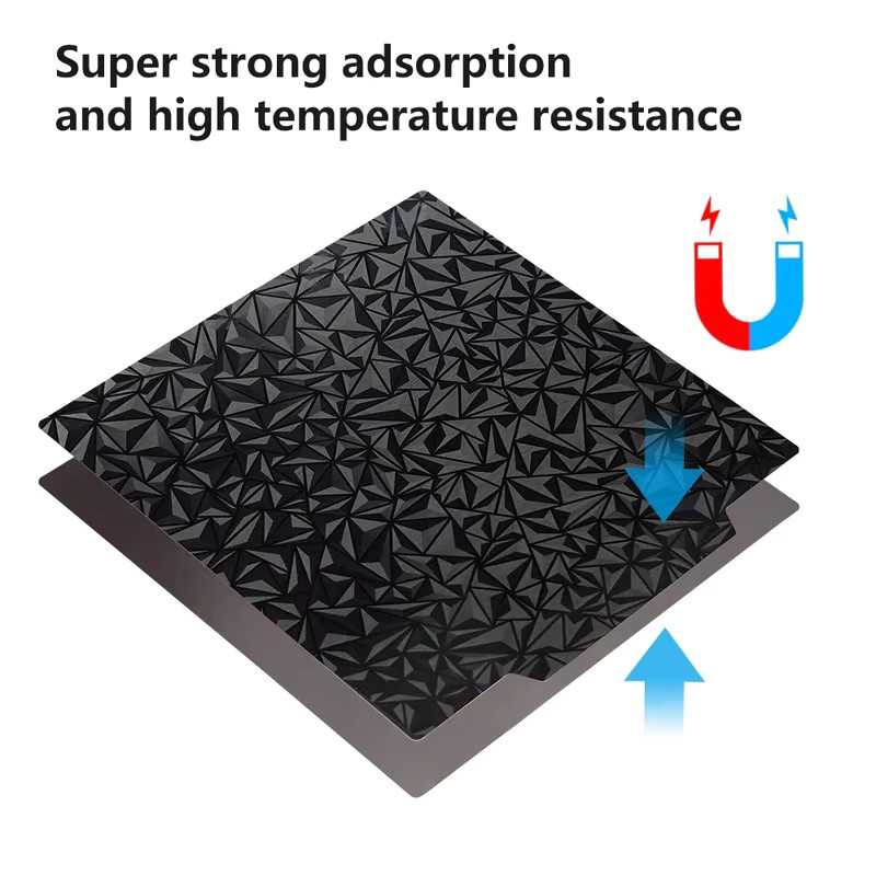 Flashforge Druckplatte für Adventurer 5M und 5M Pro, Breite: 23,5 cm, Tiefe: 23,5 cm - Bild 3
