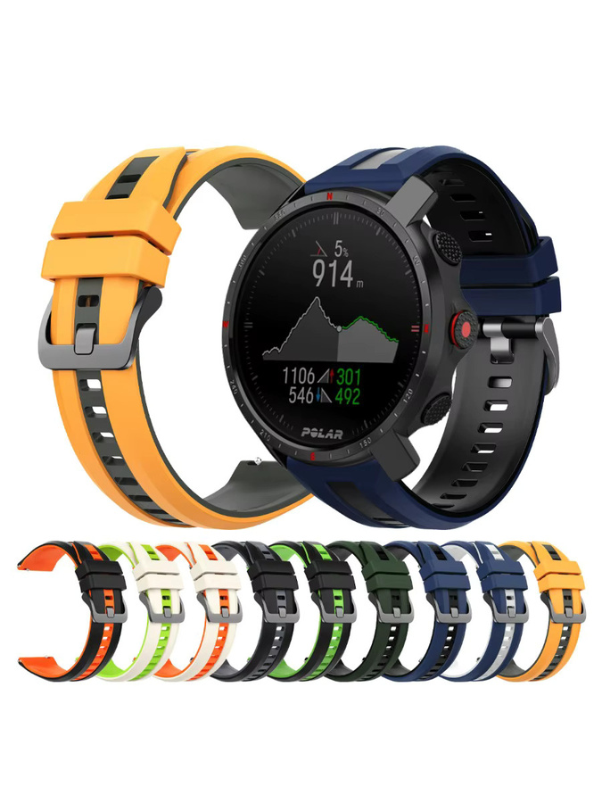 Uhrenarmband Silikon, 22 mm, Unisex - Bild 7