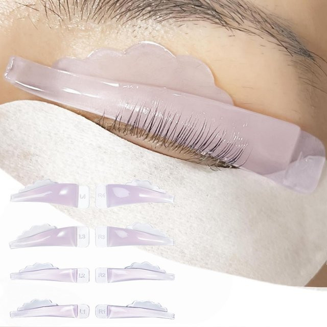 Lomansa Wimperndauerwellen-Pads J/C Curl, 4 Paar, Unisex - Bild 1