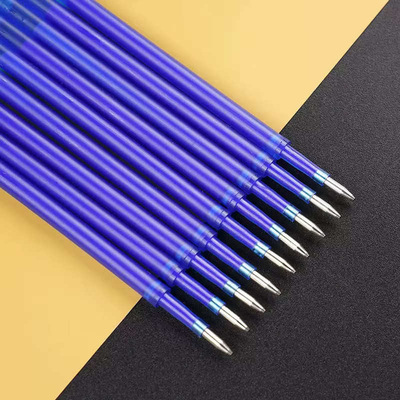 Genkky Löschbare Gelstift-Nachfüllungen in Blau, 0,5 mm Stärke, Länge: 110 mm - Bild 2