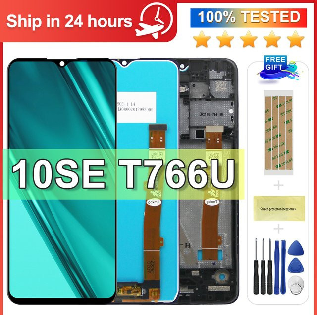 TCL LCD-Touch-Display-Bildschirm-Digitizer Ersatzteil für 6,52 Zoll TCL 10 SE T766H T776J T776U T776S in Schwarz - Bild 1
