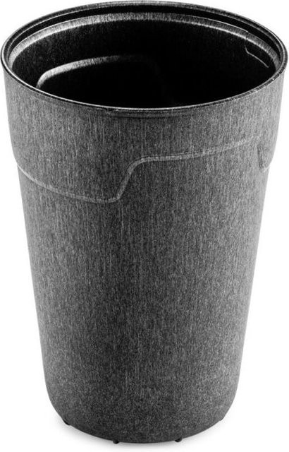 thermohauser GoodBowl Cup isolierender Mehrweg-Becher 8er Set Anthrazit 400 ml B/T/H: 9 x 9 x 12,5 cm - Bild 1