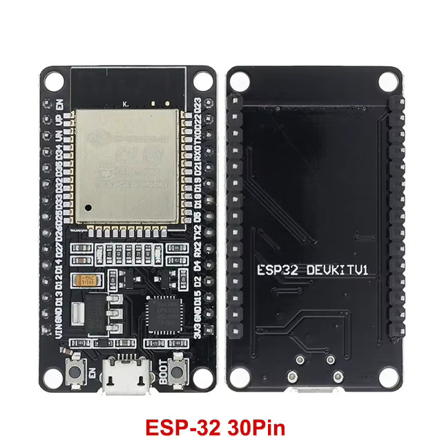 YANXD ESP32 Entwicklungsboard mit WiFi und Bluetooth in Schwarz - Bild 3