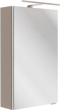 Fackelmann Spiegelschrank SBC in Cubanit Grau mit modernem Design, B/T/H: 40 x 15,3 x 68 cm - Bild 2