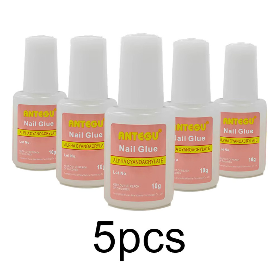 MOSKANY Nagelkleber Gel, 10/5 Stück, Klar, Unisex - Bild 2
