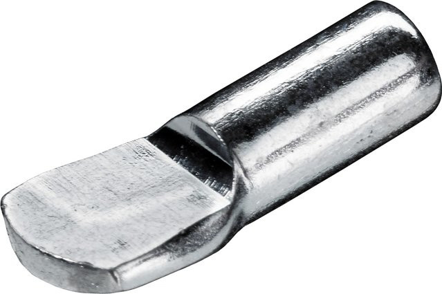 Hettich Löffel-Bodenträger aus verzinktem Stahl in Silber, Ø 5 mm, 20 Stück - Bild 1