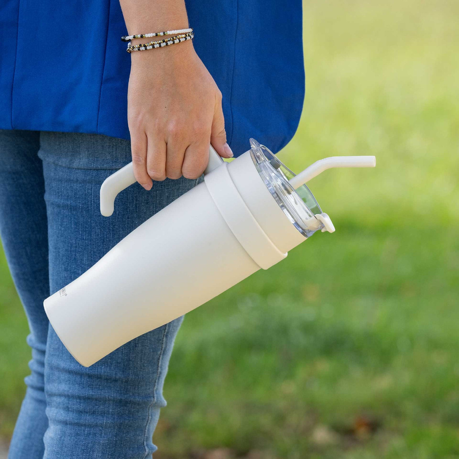 Fackelmann Thermotrinkbecher Beige 1,2 l - Bild 2