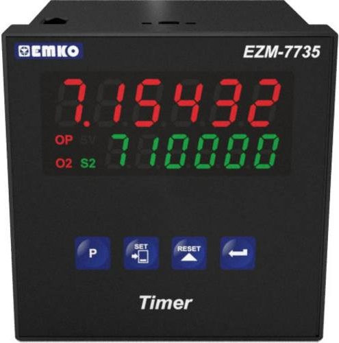 Emko Timer EZM-7735.5.00.0.1/00.00/0.0.0.0 in Schwarz - Bild 1