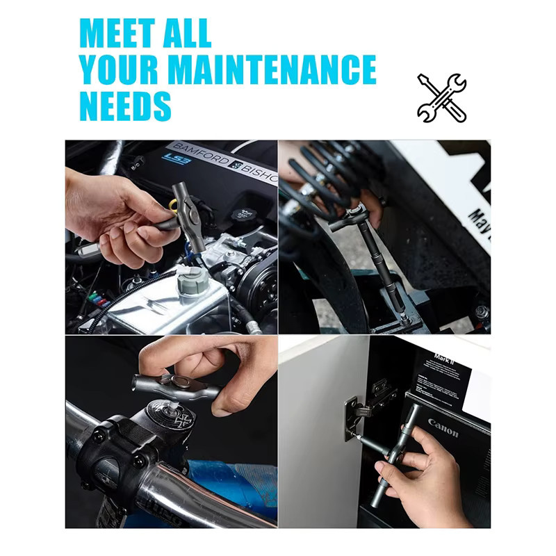 Galacok 24-in-1 Magnetischer Schraubendreher-Satz mit Flexibler Welle für Möbelmontage und Elektrogeräte-Reparatur - Bild 5