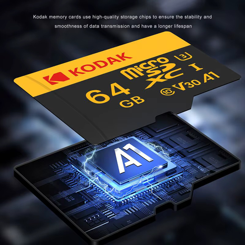 Kodak Micro SD Memory Card Class 10 U3 mit bis zu 100MB/s für 4K HD Aufnahmen - Bild 6