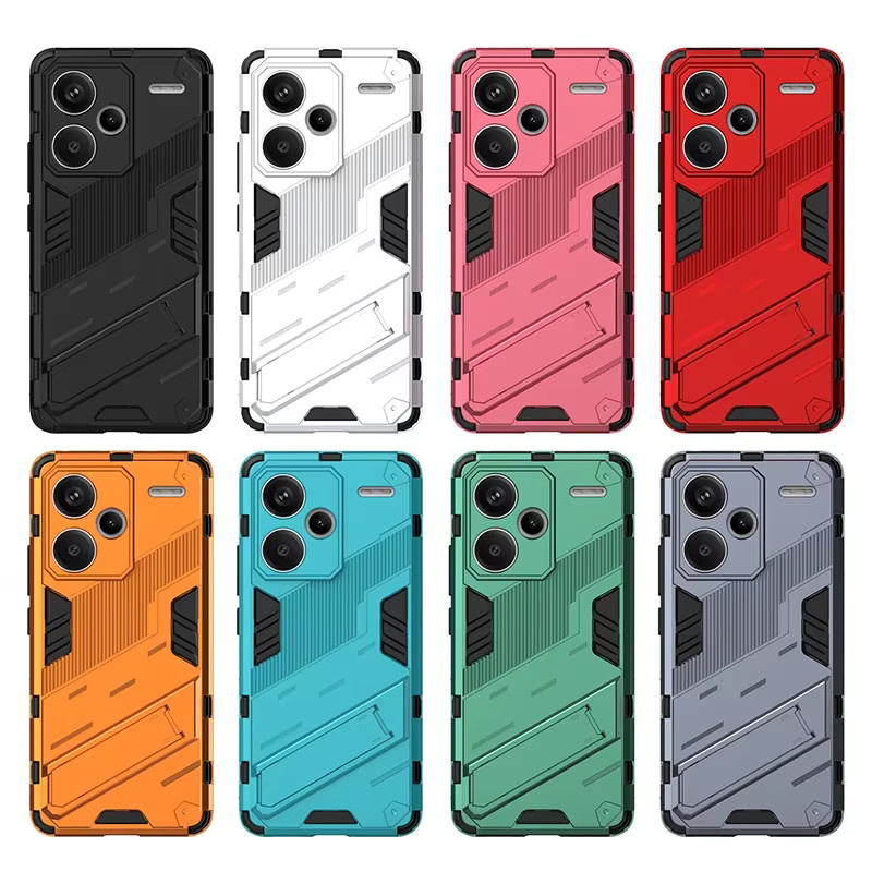 Stoßfeste Rüstung-Schutzhülle für Xiaomi Redmi Note 13 Pro Plus 12 12S 12C 13T Pro mi 13 Lite 5G in Weiß - Bild 6