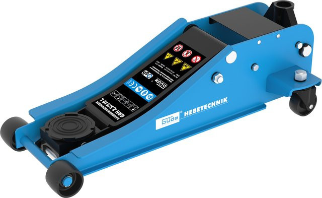 Güde Rangierwagenheber GRH in Blau mit 2,5 t Tragkraft und 510 mm Hubhöhe - Bild 1