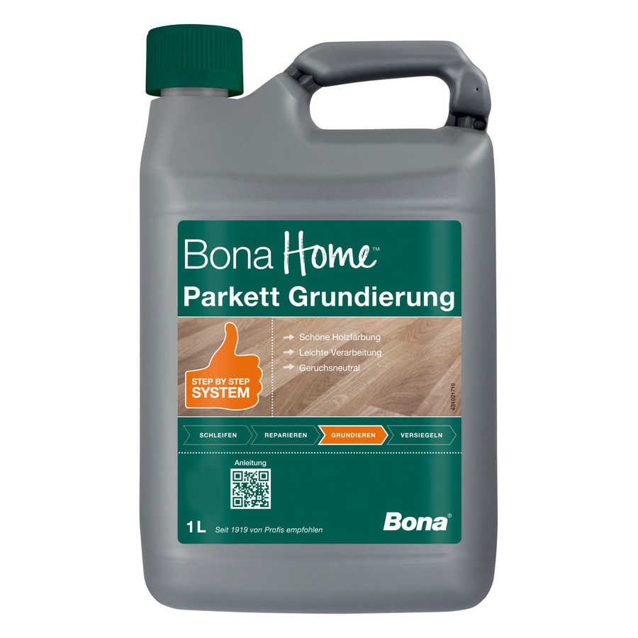 Bona Wood Primer Wasserbasierte Grundierung Weiß 1,0 l - Bild 2