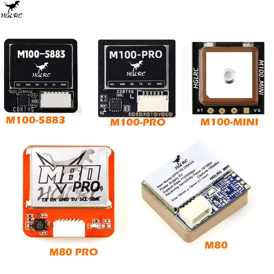 HGLRC GPS Modul für FPV Racing Drone und Quadcopter Modelle M100-5883, M100-PRO, M100 MINI, M80 PRO und M80 - Bild 2