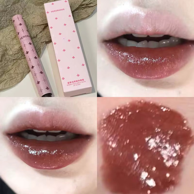 Herorange Starry Solid Lip Gloss, Glänzend - Bild 2