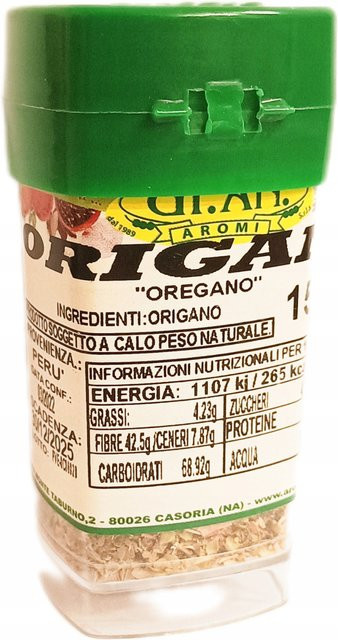 Gian Aromi Oregano Italien für Pizza 15 g - Bild 1
