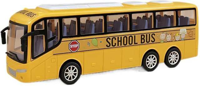 Binchi Outdoor Product Schulbus Modellauto, 1:16 Maßstab, Gelb, ab 3 Jahre - Bild 1